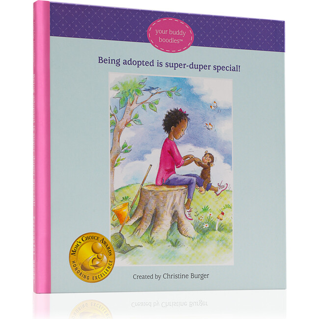 Boodles Plush Toy & Being Adopted is Special Book - Books - 4