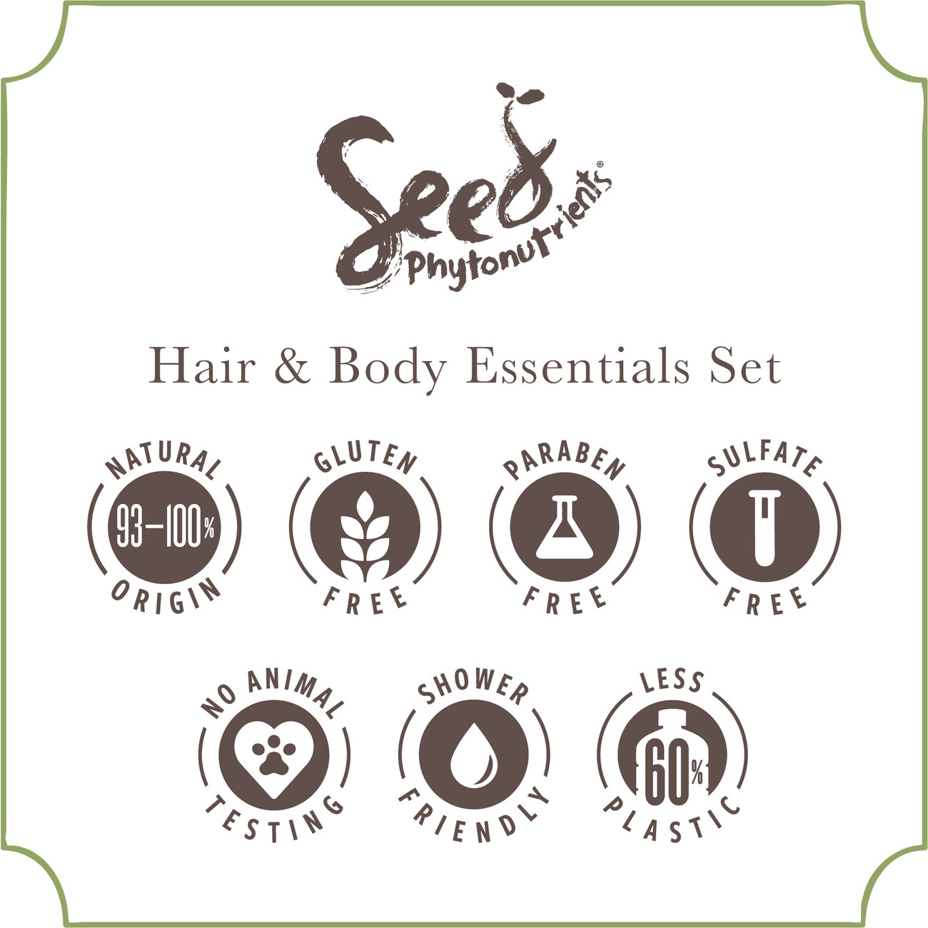 Hair and Body Essentials Set - Seed Phytonutrients What's New Trending  Exclusives | Maisonette