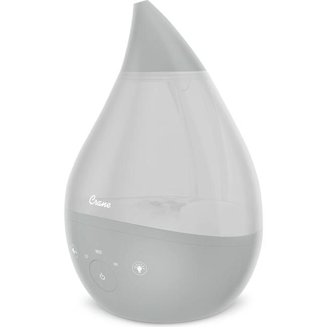 4 in 1 Top Fill 1 Gallon Cool Mist Humidifier Sound Machine, Grey - Humidifiers - 1