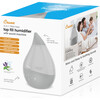 4 in 1 Top Fill 1 Gallon Cool Mist Humidifier Sound Machine, Grey - Humidifiers - 5