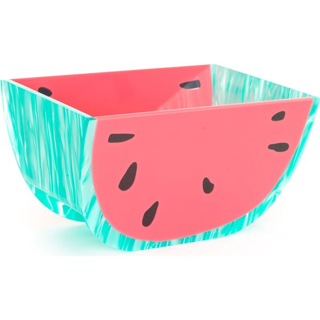 Semi-Circle Acrylic Bowl, Watermelon - Accents - 1