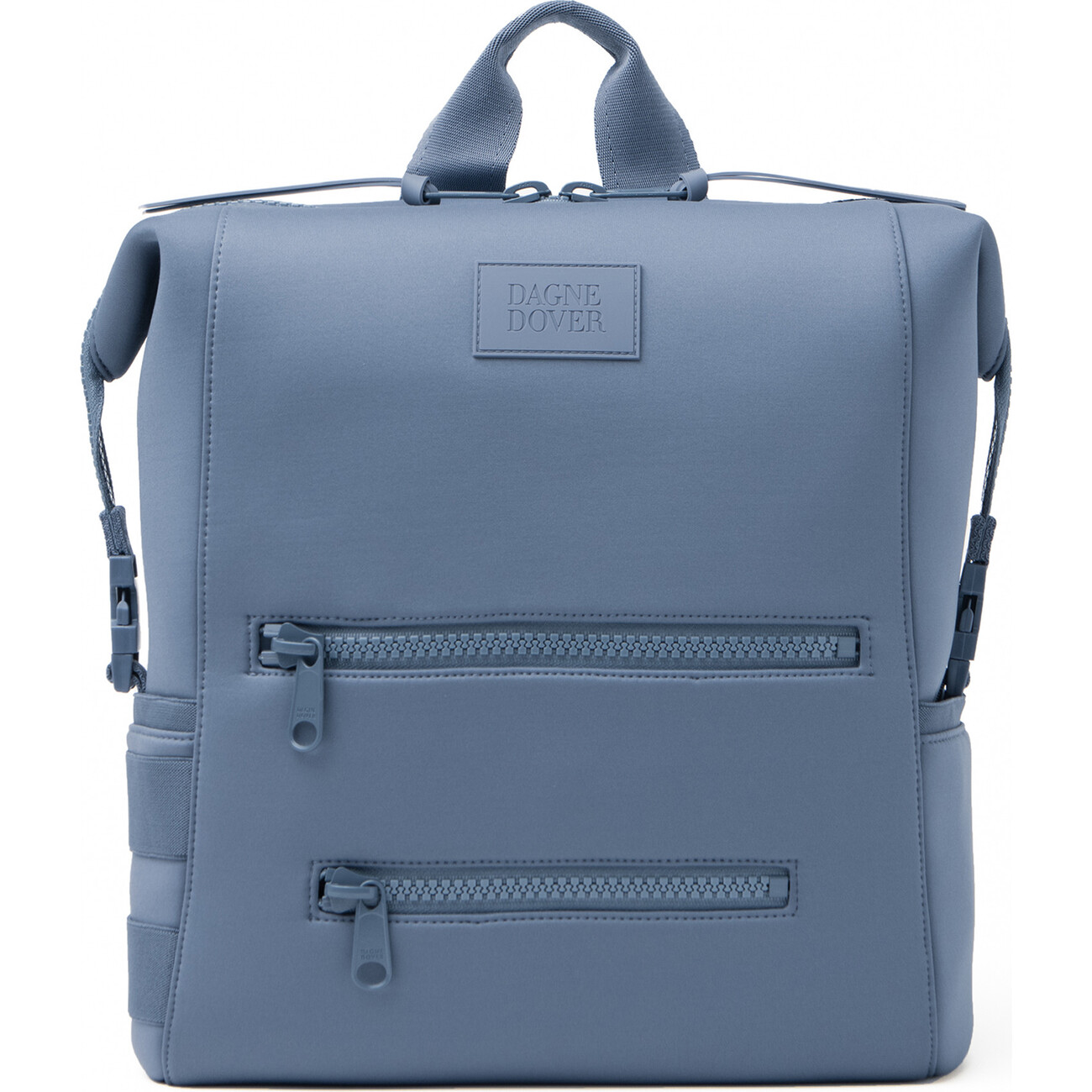 Indi Diaper Backpack Large, Ash Blue - Dagne Dover Maternity 