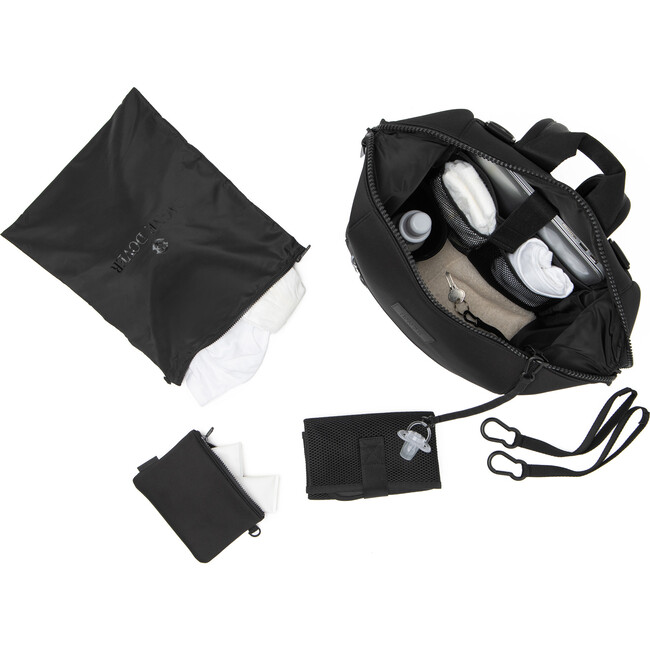 Indi Diaper Backpack Large, Onyx - Diaper Bags - 2