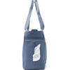 Wade Diaper Tote Large, Ash Blue - Diaper Bags - 4