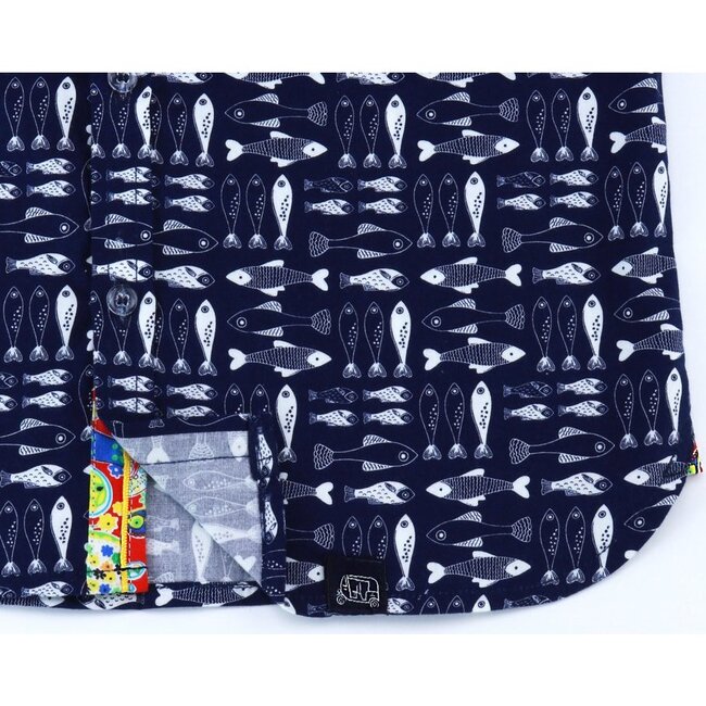 Bluefin Short Sleeve Shirt, Blue - Shirts - 3