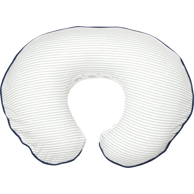 Boppy Organic Fabric Slipcover, Grey Little Whales - Nursing Pillows - 4