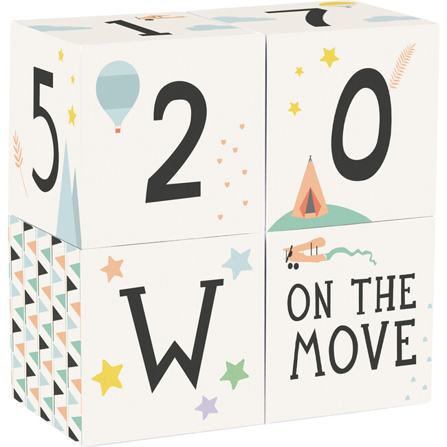 Baby Blocks Age + Moments - Keepsakes & Mementos - 1