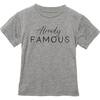 Already Famous T-shirt, Light Grey - Tees - 1 - thumbnail