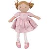 Amelia Doll with Light Brown Hair in Pink Linen Dress - Dolls - 1 - thumbnail