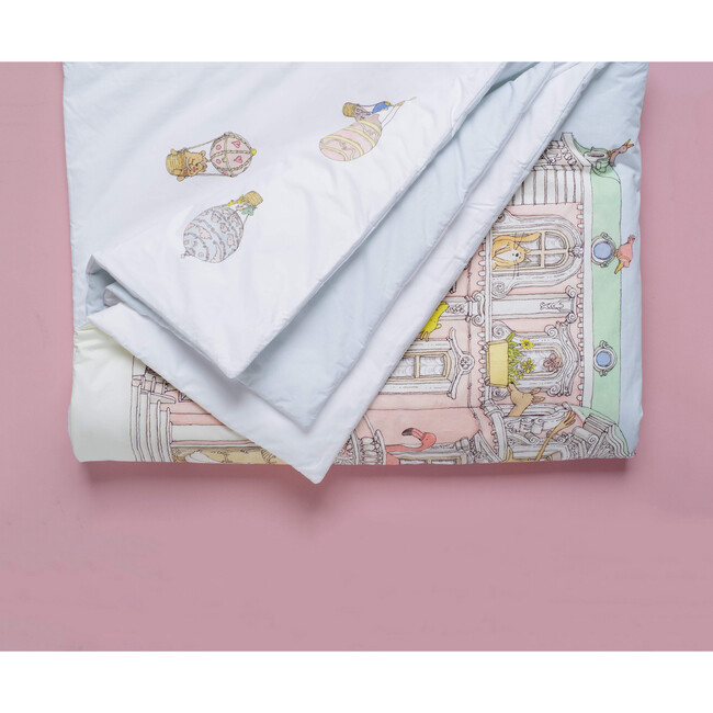 Reversible Quilt, Hot Air Balloons - Quilts - 4