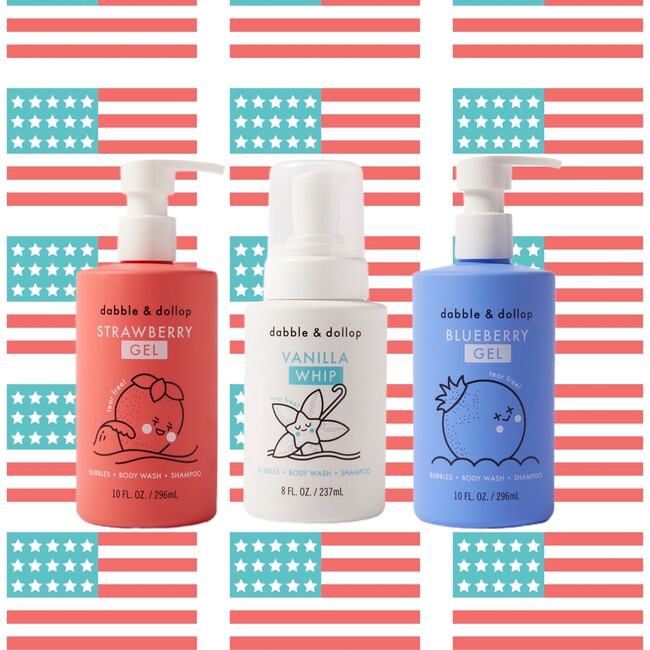 Americana Bundle, 3-in-1 Bath Gels and Whip - Body Cleansers & Soaps - 2