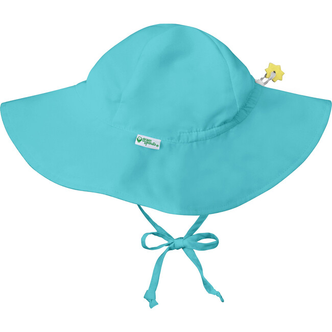 Reusable Swim Diaper & Sun Hat Set, Gray Undersea - Mixed Accessories Set - 3