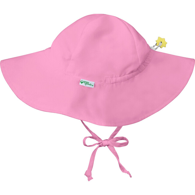 Reusable Swim Diaper & Sun Hat Set, White Wildflowers - Mixed Accessories Set - 3