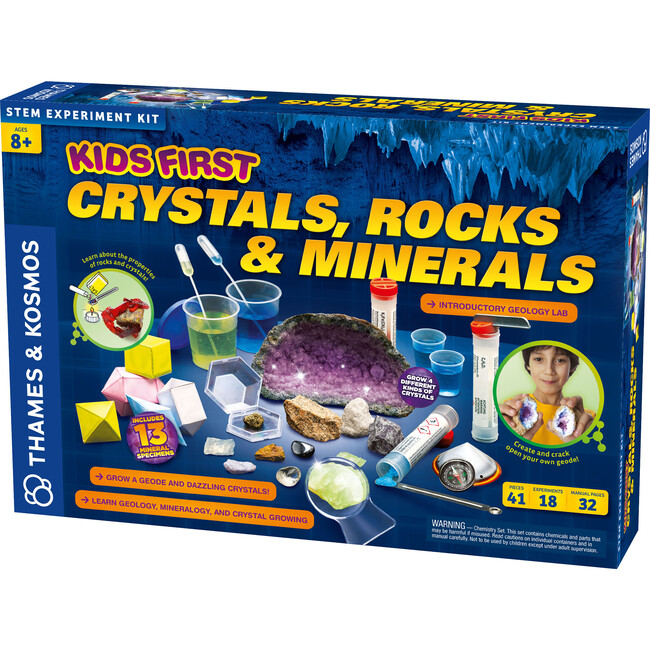 Kids First Crystals, Rocks & Minerals - STEM Toys - 1