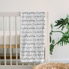 3 Piece Organic Knit Nursery Bedding, You are Loved - Crib Sheets - 3 - thumbnail