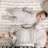 3 Piece Organic Knit Nursery Bedding, You are Loved - Crib Sheets - 6 - thumbnail