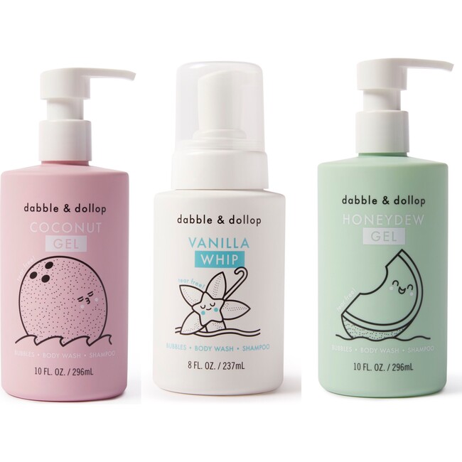 A Day at the Beach Bundle, 3-in-1 Bath Gels and Whip - Body Cleansers & Soaps - 1