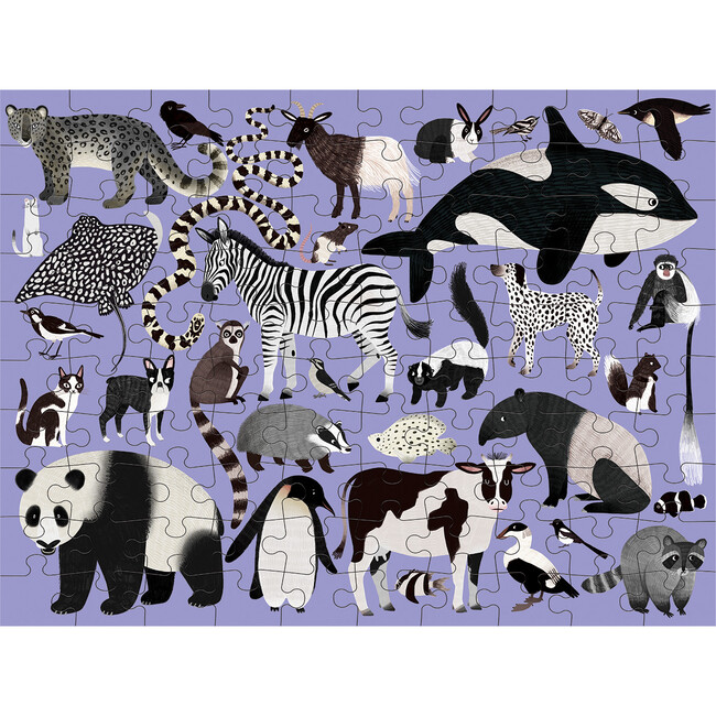 Animal Kingdom 100-Piece Double-Sided Puzzle - Puzzles - 3