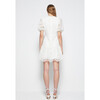 Women's Giada Crochet Guipure Mini Dress, White - Dresses - 4