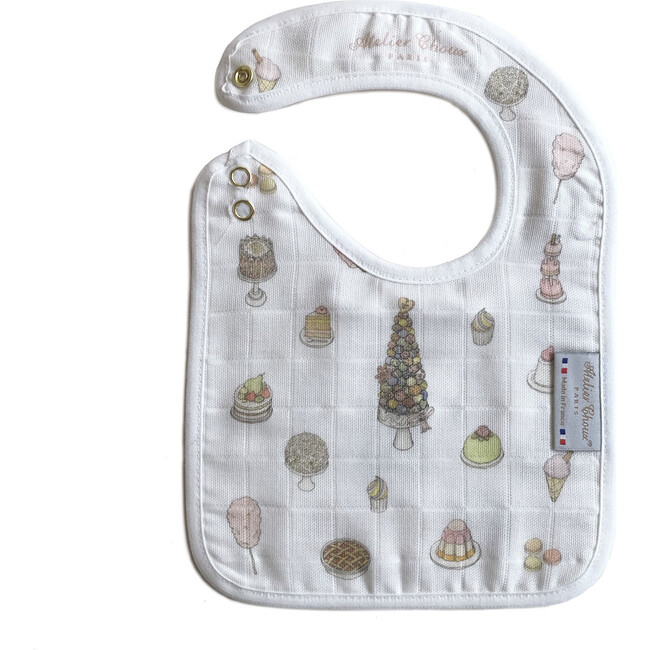 Swaddle & Bib Gift Set, Sweetie Pie - Mixed Gift Set - 4