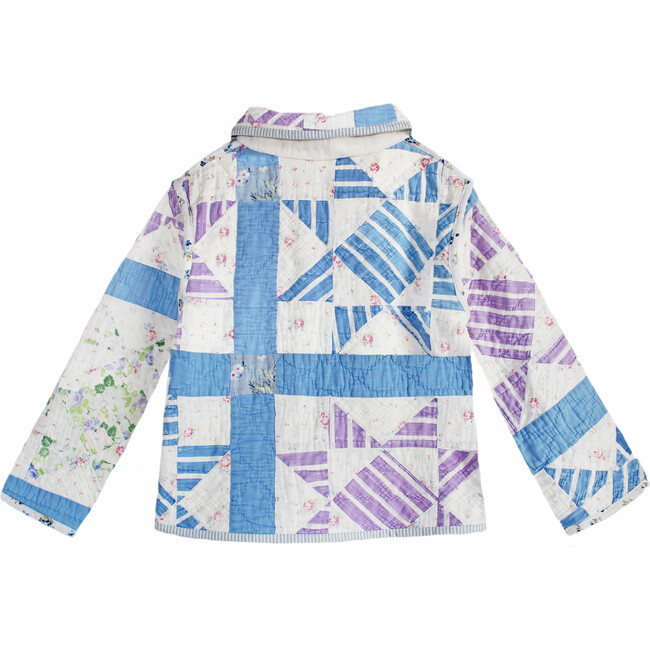 *Exclusive* Heirloom Stripe Vintage Quilt Jacket - 6Y - Jackets - 2