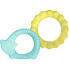 Muslin Organic Cotton Bibs (5 pack) & Cool Nature Teether Set - Developmental Toys - 2 - thumbnail