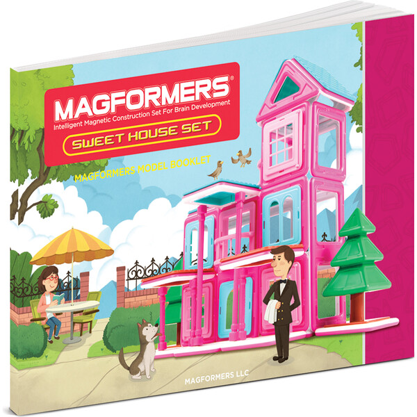 Sweet House 64-Piece Set Magformers STEM Toys Maisonette