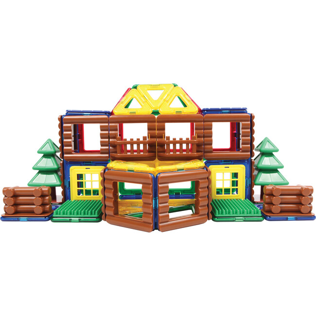 Log House 87-Piece Set - STEM Toys - 4