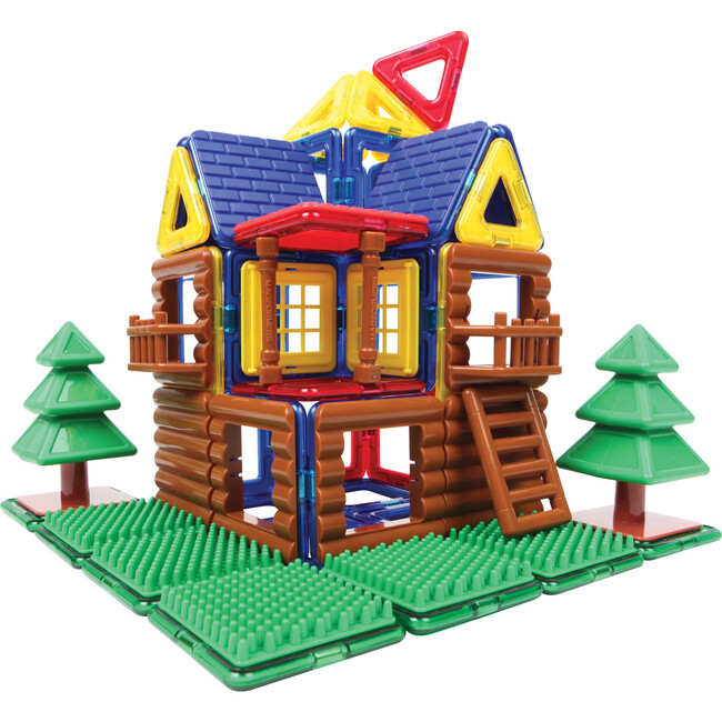 Log House 87-Piece Set - STEM Toys - 5