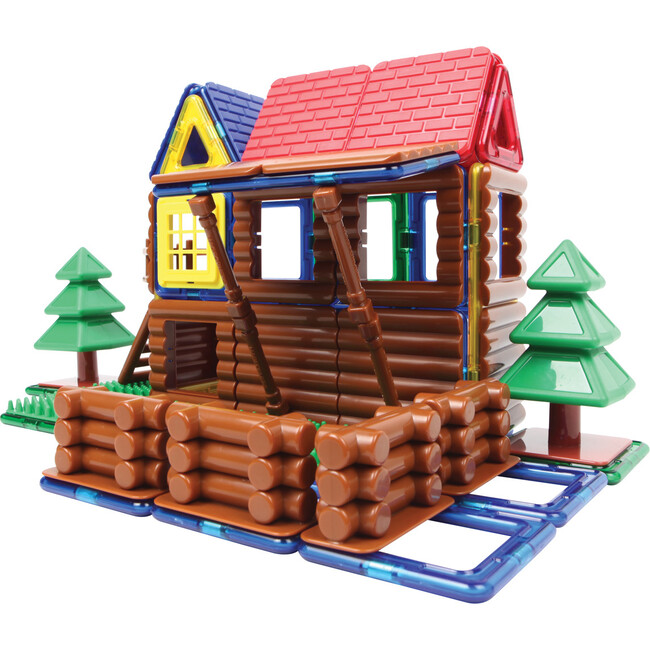 Log House 87-Piece Set - STEM Toys - 6