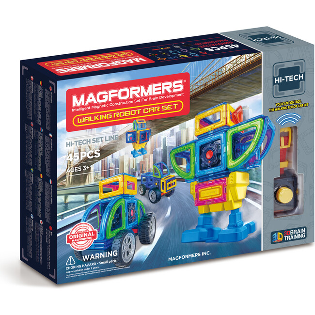 Walking Robot Car 45-Piece Set - STEM Toys - 6