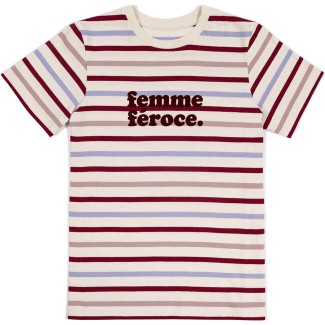 *Exclusive* Womens Femme Feroce Perfect Stripe Tee - Tees - 1