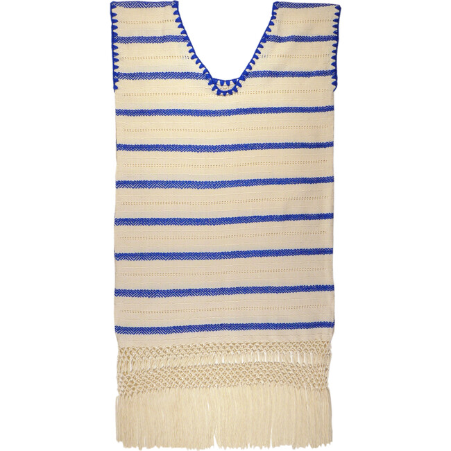 *Exclusive* Women's Lidia Tunic Dress, Navy Stripe - Cover-Ups - 2