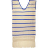 *Exclusive* Women's Lidia Tunic Dress, Navy Stripe - Cover-Ups - 2