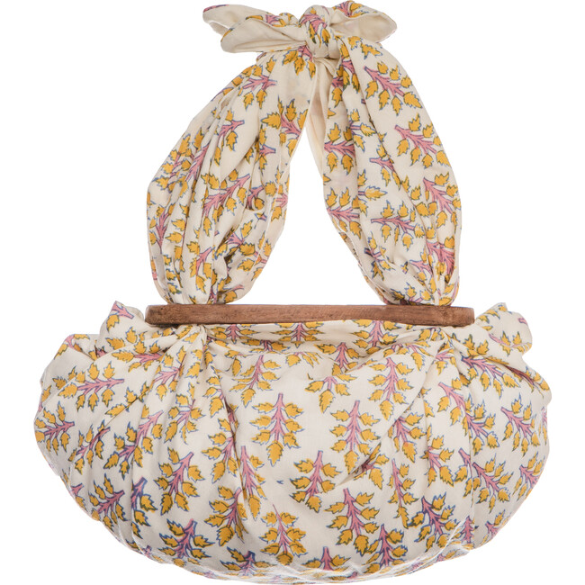 *Exclusive* Mini Tokyo Knotted Floral-Print Cotton-Voile Tote, Pink - Bags - 1