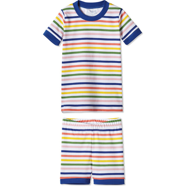 *Exclusive* Kids Shorts Set, Maisonette Stripe - Pajamas - 1