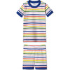 *Exclusive* Kids Shorts Set, Maisonette Stripe - Pajamas - 1 - thumbnail