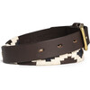 *Exclusive* Kids Prince William Polo Belt, Navy & Light Khaki - Belts - 4