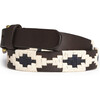 *Exclusive* Kids Prince William Polo Belt, Navy & Light Khaki - Belts - 5