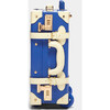 *Exclusive* Small Case with Wheels, Blue - Bags - 3