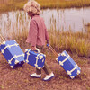 *Exclusive* Small Case with Wheels, Blue - Bags - 7