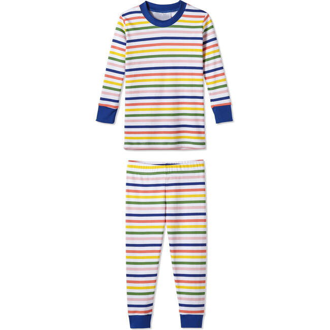 *Exclusive* Kids Long-Long Set, Maisonette Stripe - Pajamas - 1