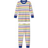 *Exclusive* Kids Long-Long Set, Maisonette Stripe - Pajamas - 1 - thumbnail