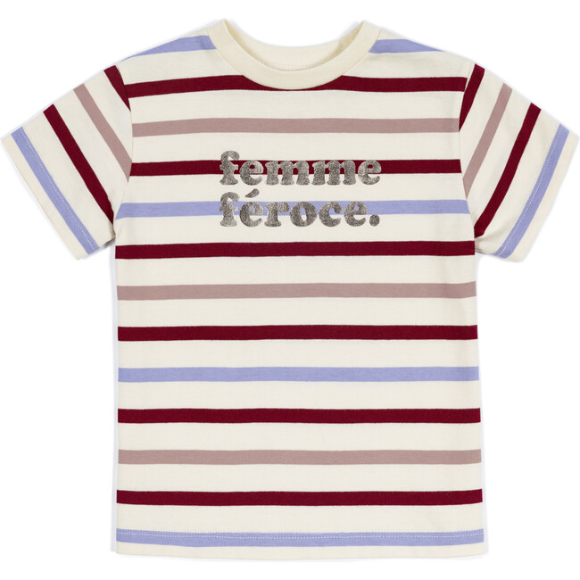 *Exclusive* Girls Femme Feroce Perfect Stripe Tee - Tees - 1