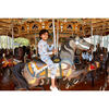 *Exclusive* Kids Carousel Pajama Set, Popcorn - Pajamas - 3