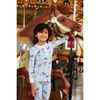 *Exclusive* Kids Carousel Pajama Set, Popcorn - Pajamas - 4
