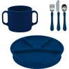 Learning Feeding Set, Navy - Sippy Cups - 1 - thumbnail