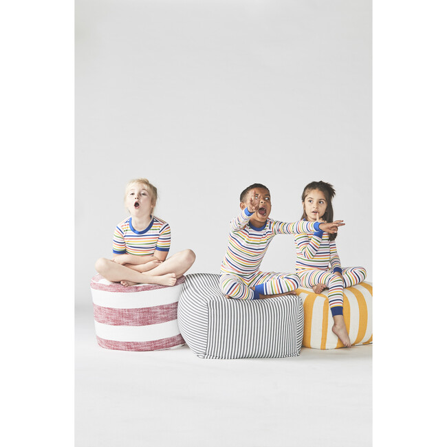 *Exclusive* Kids Long-Long Set, Maisonette Stripe - Pajamas - 3