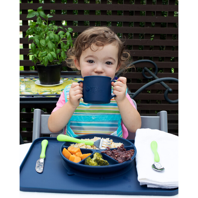 Learning Feeding Set, Navy - Sippy Cups - 5
