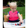 Snap & Go Silicone Food Catcher Bib 2 Pack, Pink - Bibs - 4